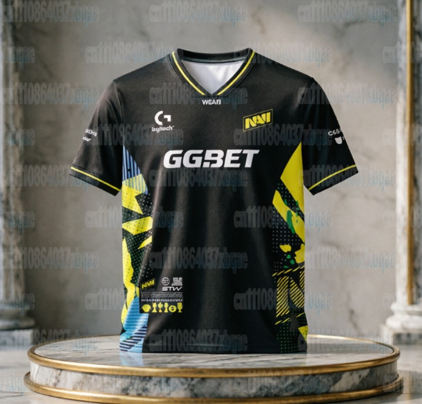 Esports Gaming T Shirt - NAVI 2026 프로 키트 저지 CS2