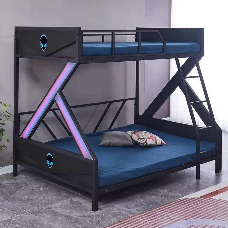 도매 호텔 e스포츠 철제 이층 게이밍 침대 아파트 학교 - Esports Gaming Bed 리뷰 및 가격