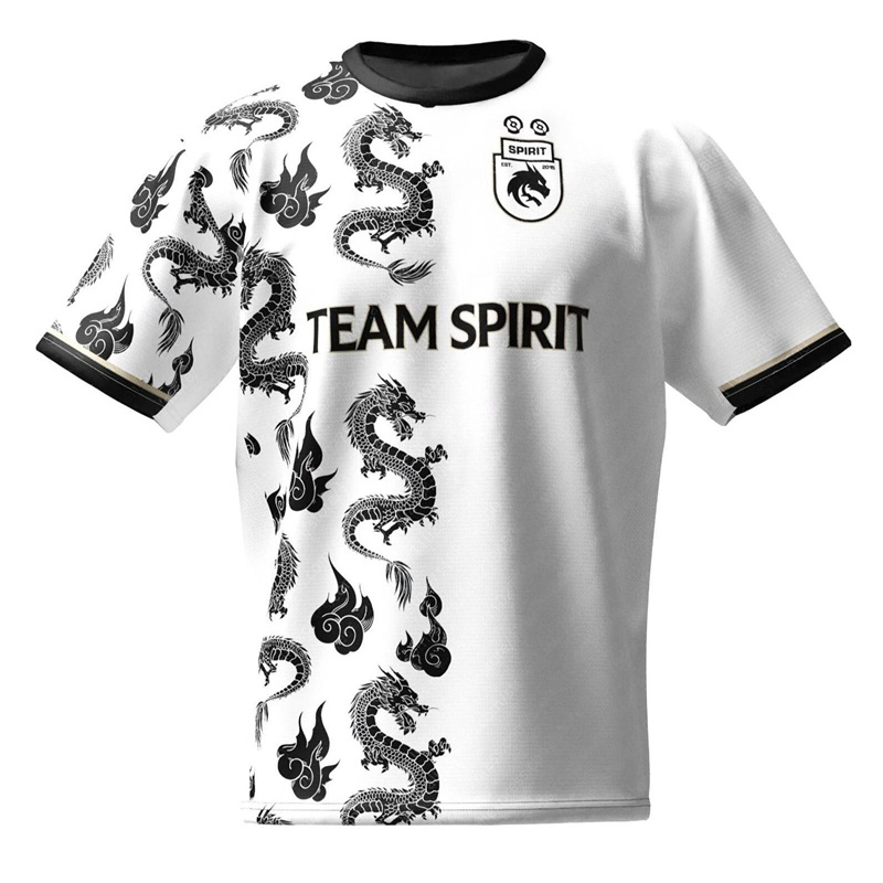 2025 팀 스피릿 저지 티셔츠 게임, E스포츠 게임  - Esports Gaming T Shirt 리뷰 및 가격