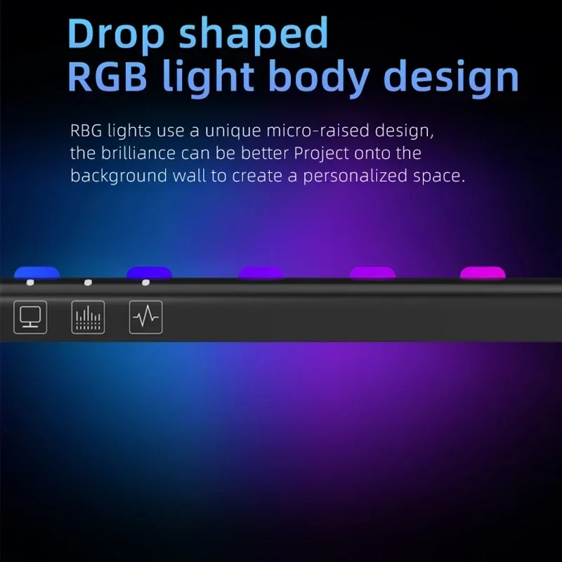 60cm RGB 스크린 교수형 조명 컴퓨터 모니터 라이 - Esports Gaming Bed 리뷰 및 가격